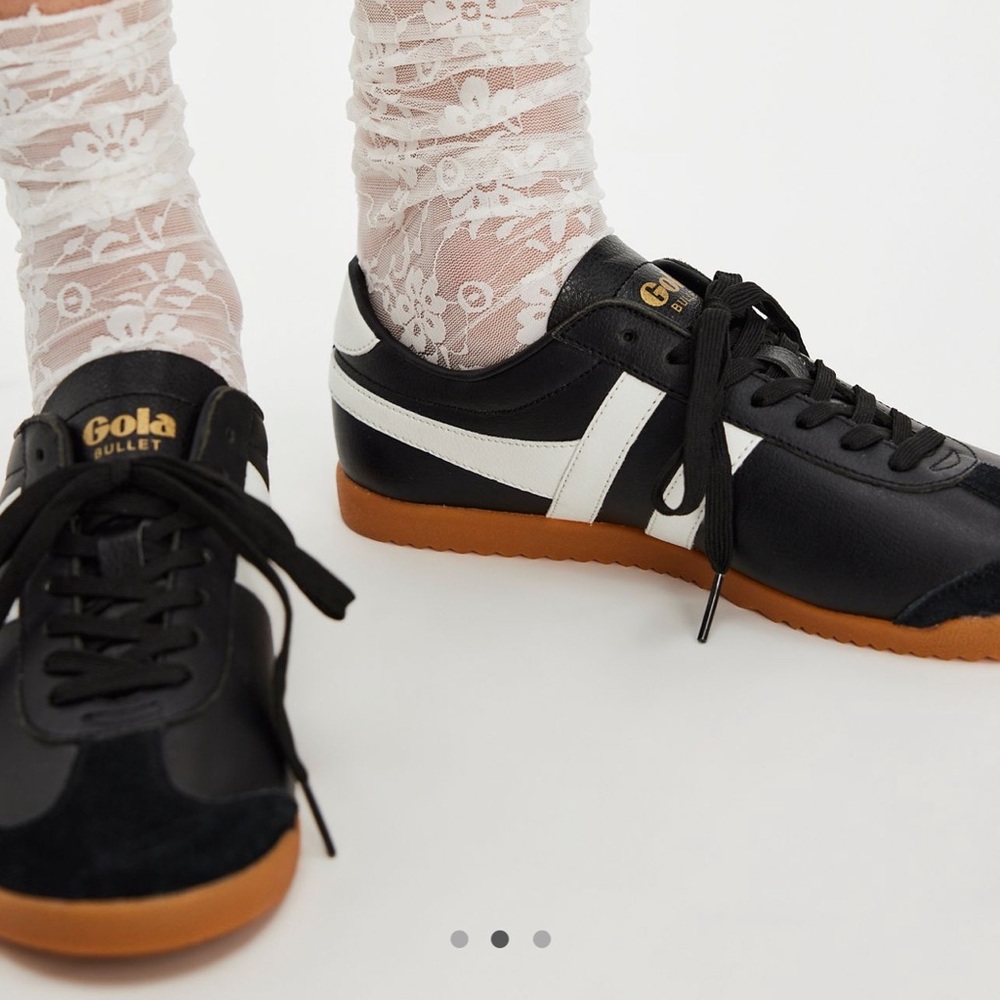 Gola Bullet Leather Sneakers - Picture 2 of 8
